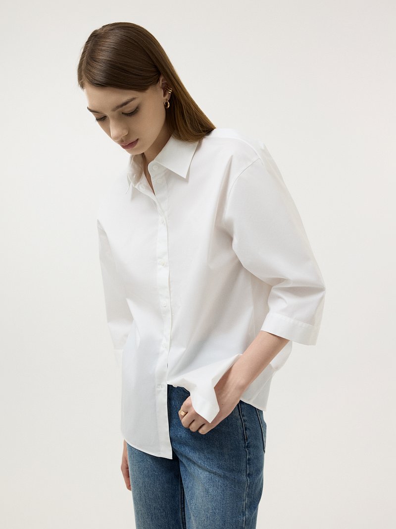 Рубашка с рукавами 3/4