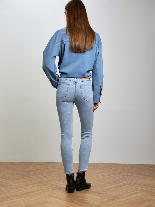 Джинсы Skinny: фото №4