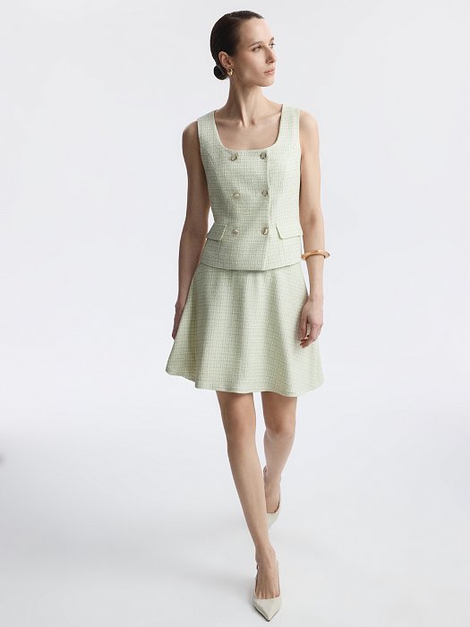 Жилет из твида: фото №6