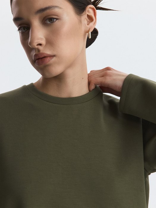 Лонгслив из лайкры: фото №4