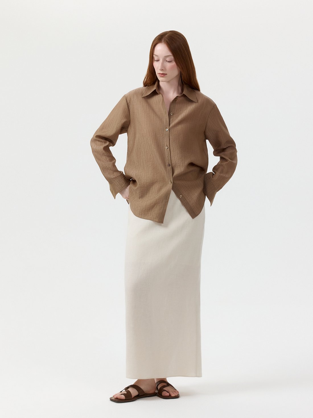 Рубашка из лиоцелла: фото №1