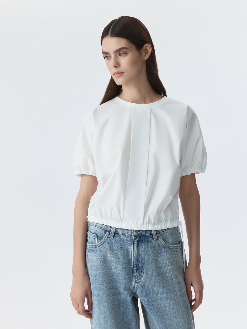 Блуза с короткими рукавами