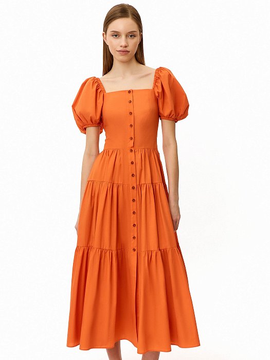 Платье с рукавами фонариками : фото №3