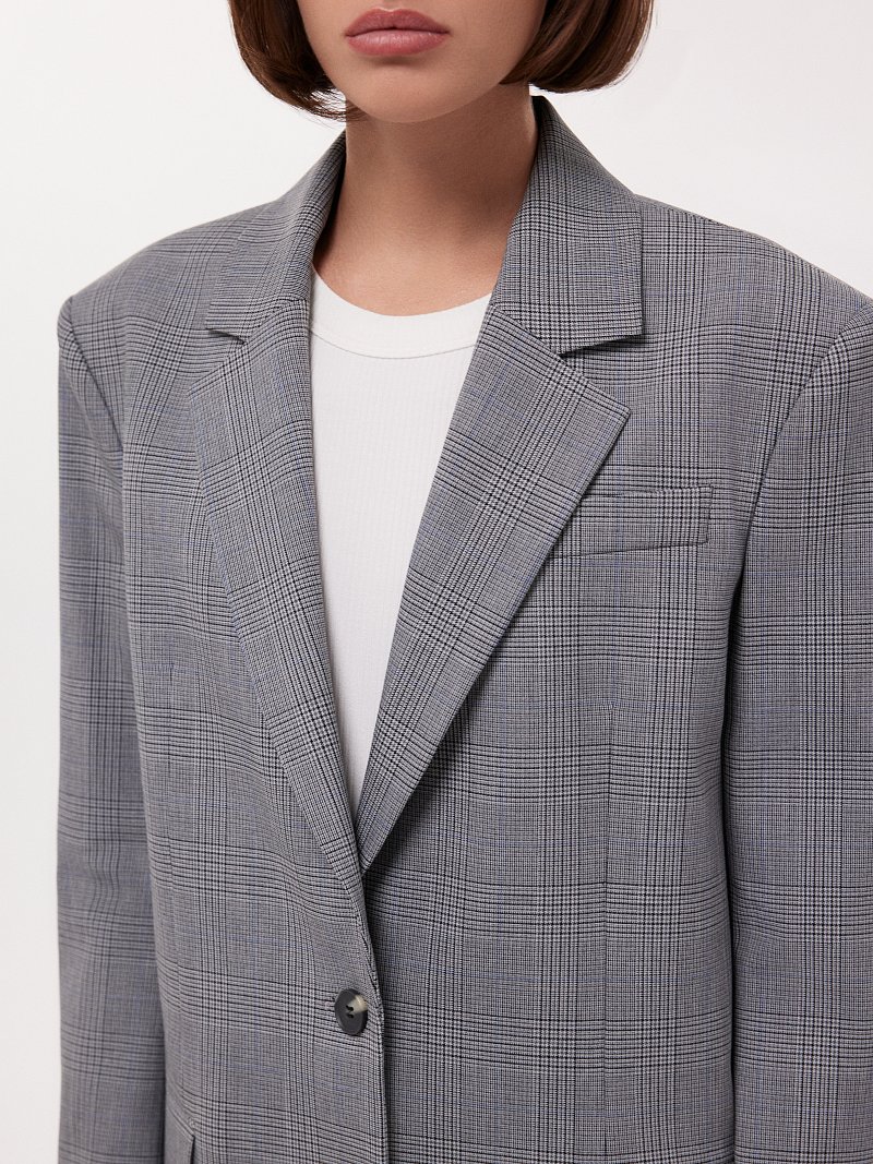 Прямой жакет 