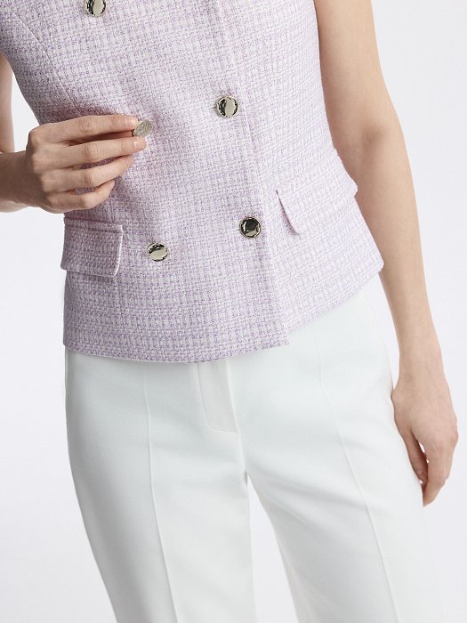 Жилет из твида: фото №4