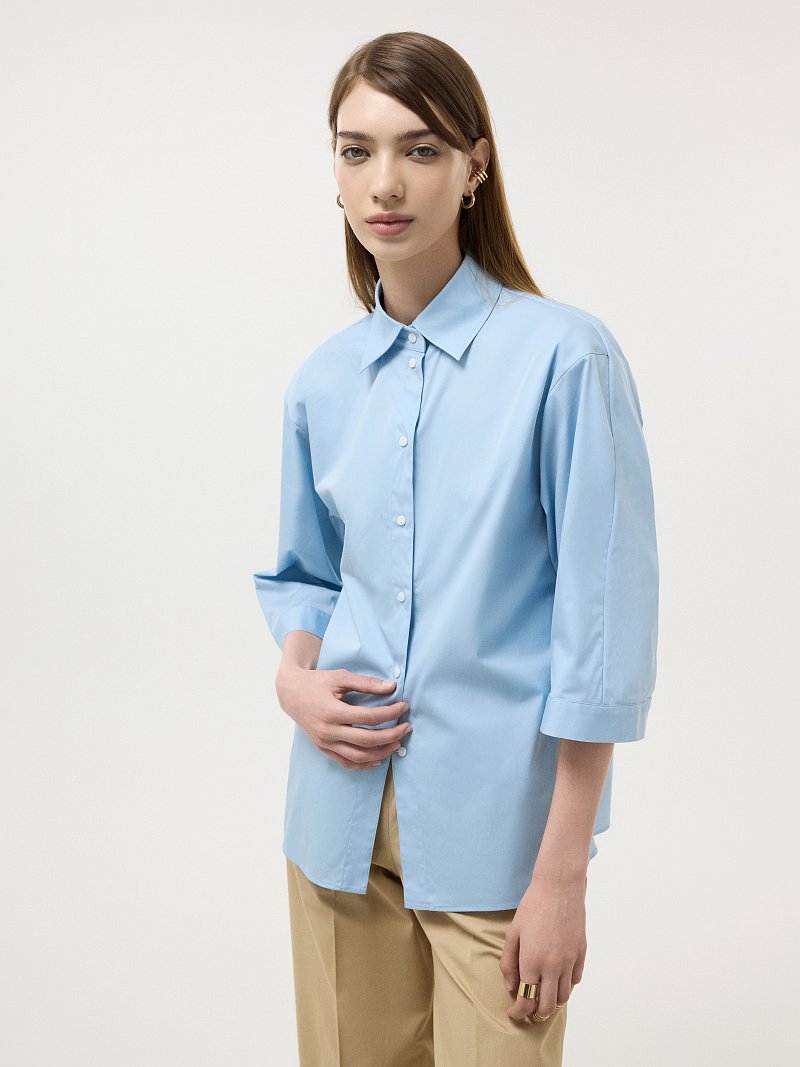 Рубашка с рукавами 3/4