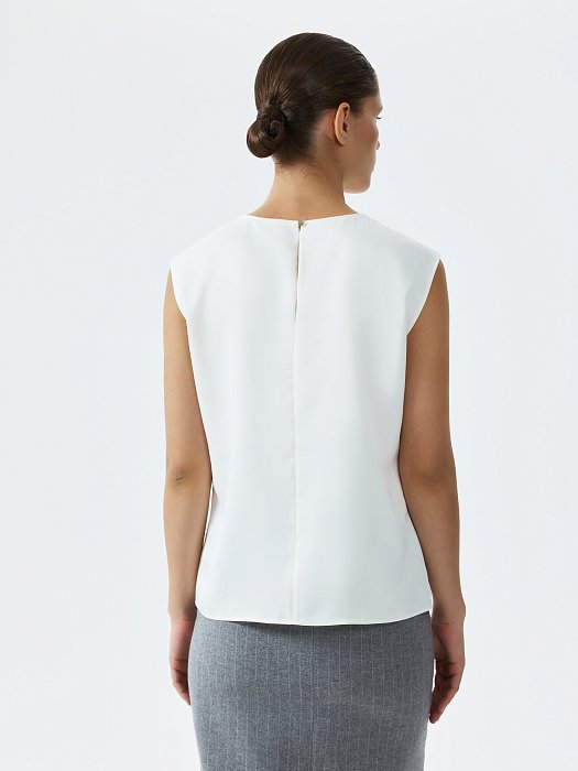 Топ из атласной ткани: фото №5