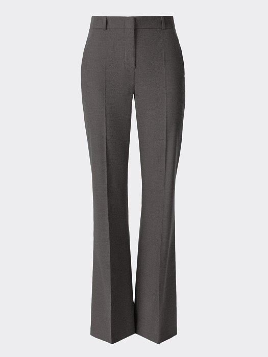 Расклешенные брюки из фланели: фото №7