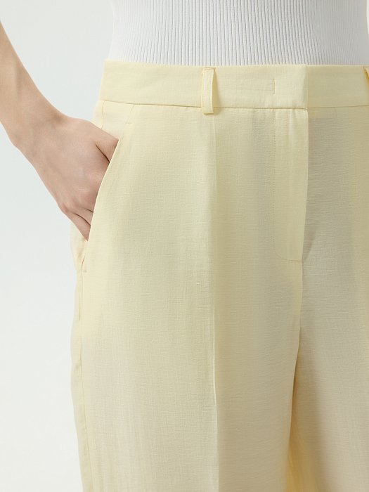 Брюки из конопляной ткани: фото №3