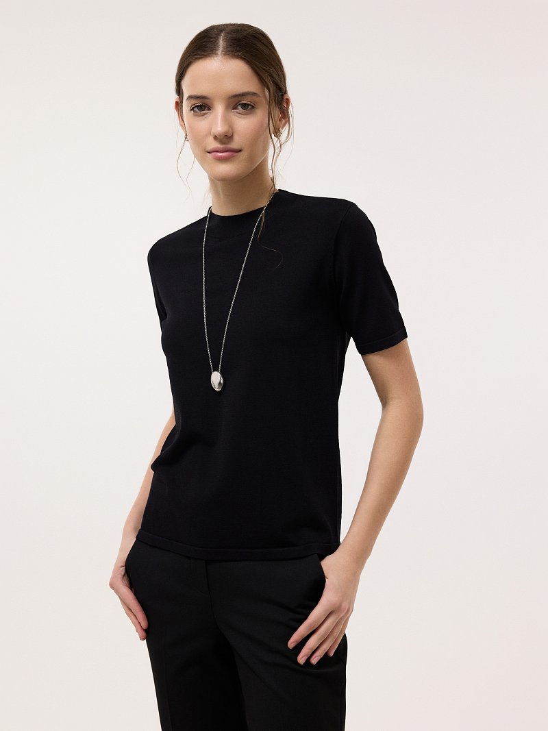 Джемпер с короткими рукавами