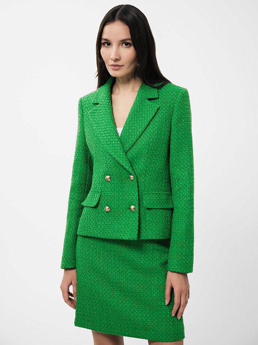 Жакет из фактурной ткани: фото №2