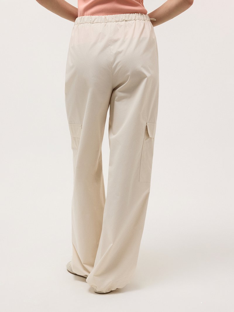 Брюки-карго из хлопка