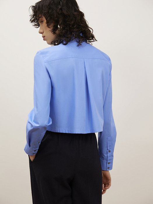 Укороченная рубашка: фото №8