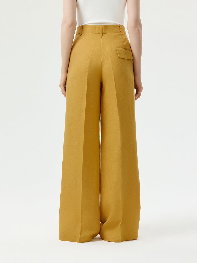 Брюки из 100% льна