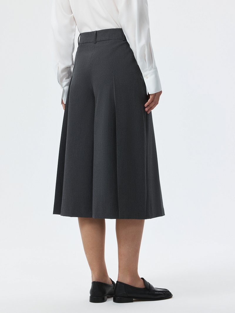 Кюлоты со складками 