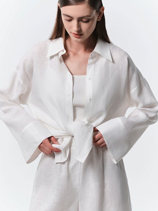 Костюм с рубашкой и шортами: фото №7