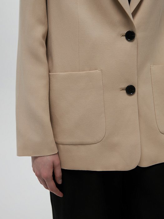 Жакет с накладными карманами: фото №4