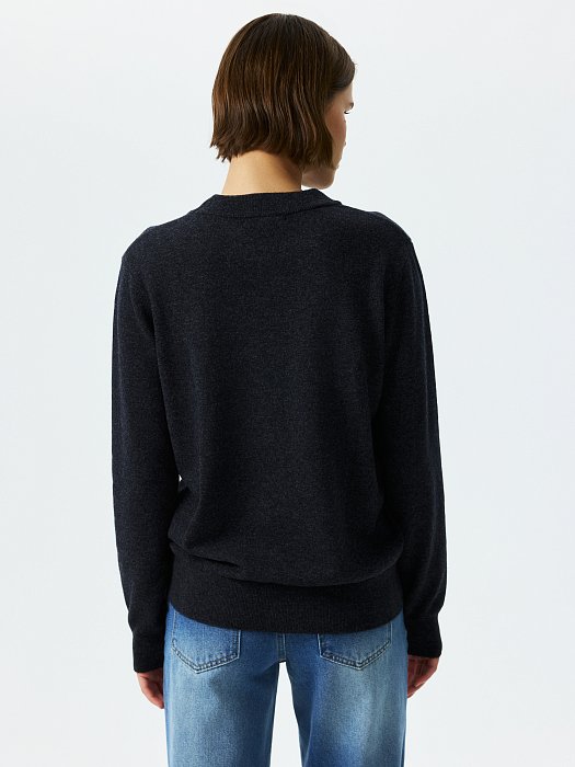 Джемпер из шерсти и кашемира: фото №5