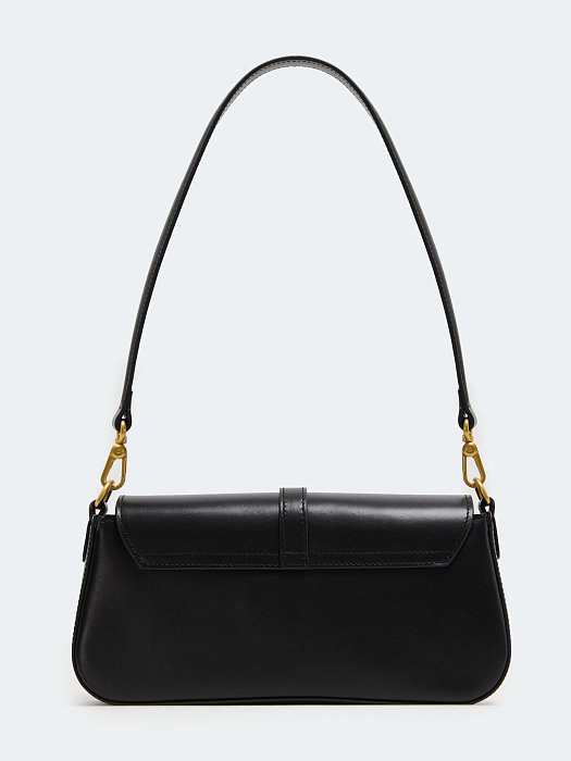 Сумка-багет из натуральной кожи: фото №6