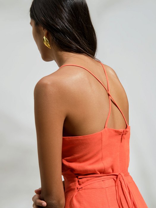 Сарафан на тонких бретелях: фото №8