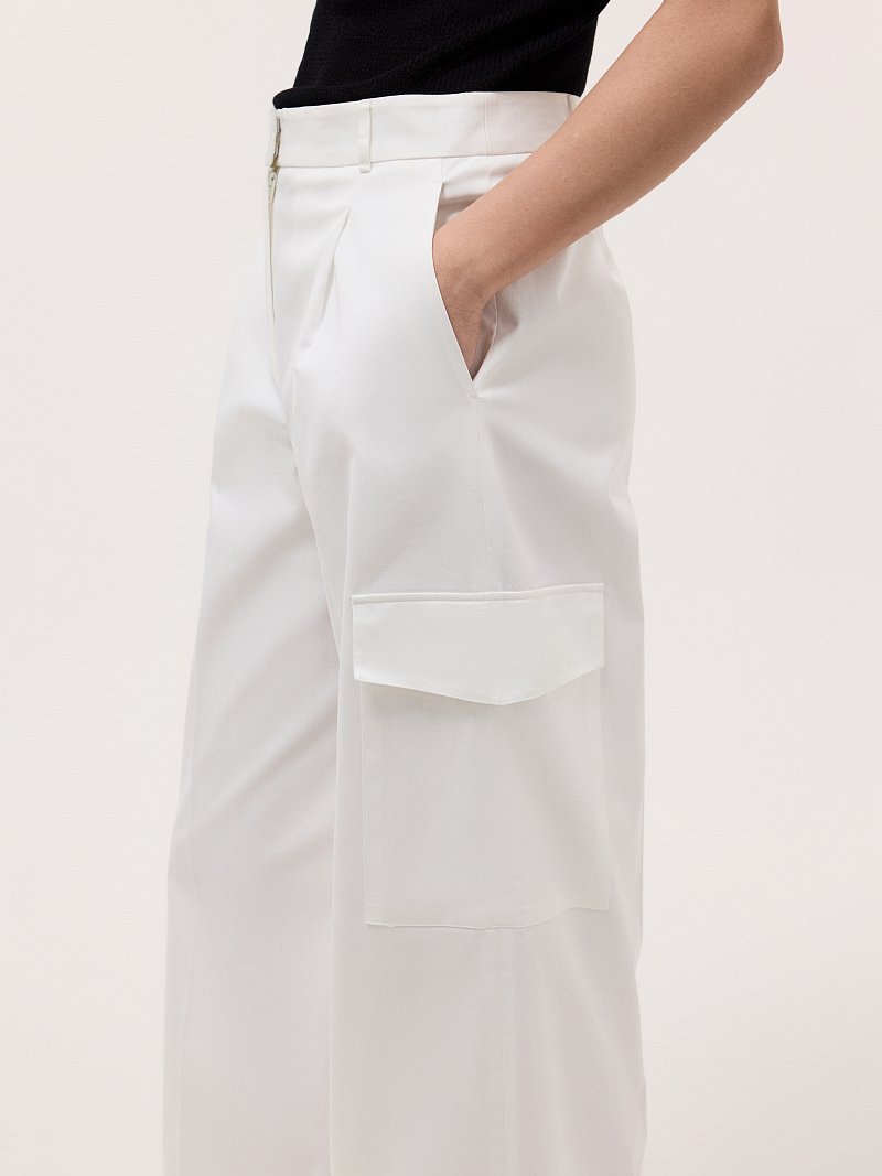 Брюки-карго из хлопка