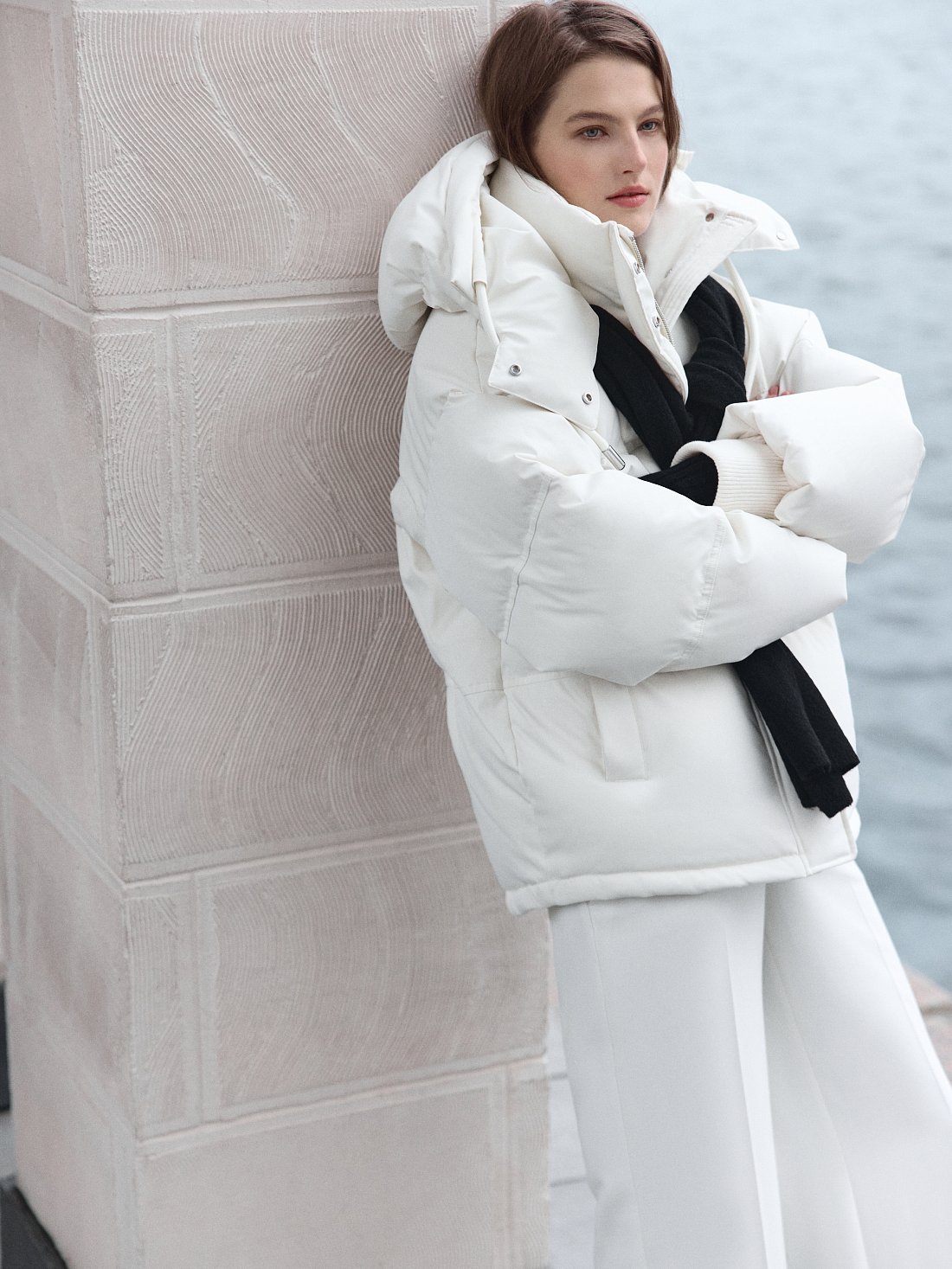 Пуховик оверсайз: фото №1