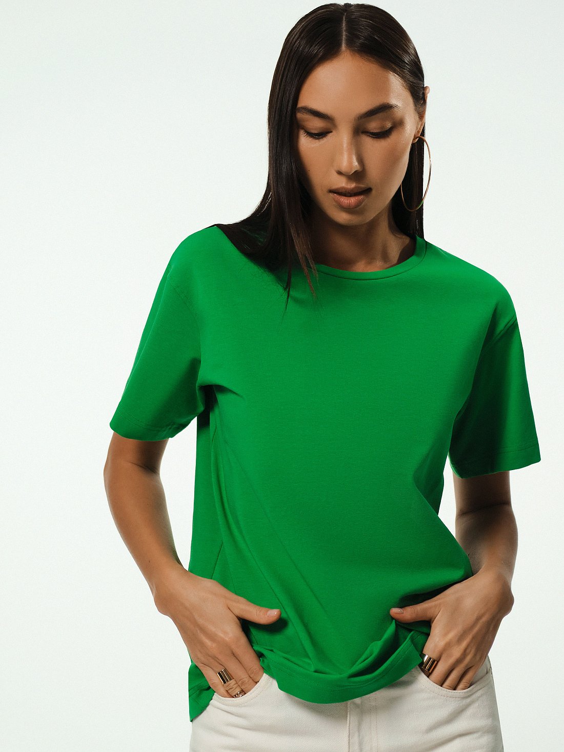 Хлопковая футболка : фото №1