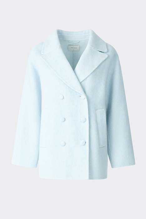 Двубортное укороченное пальто: фото №8