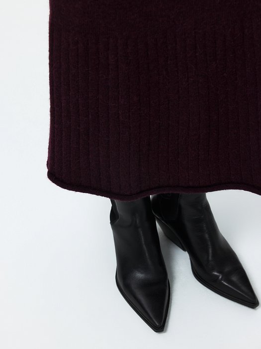 Вязаная юбка с шерстью: фото №3