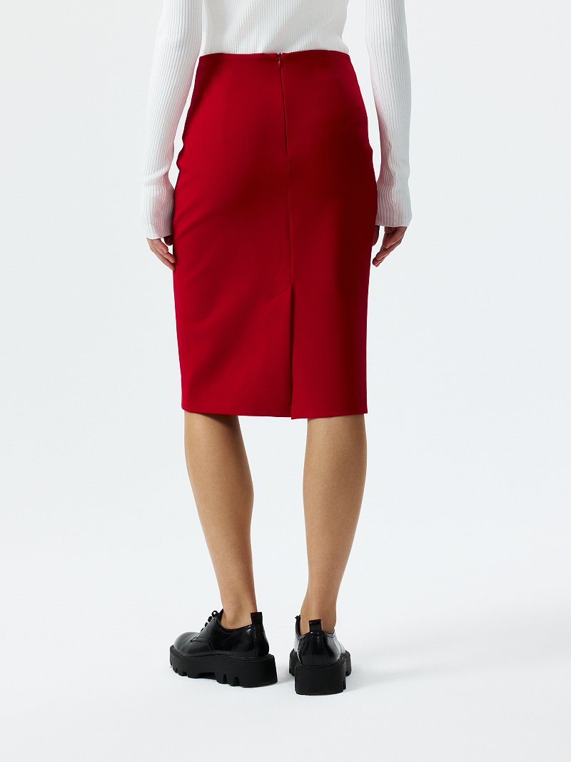 Юбка-карандаш из вискозы