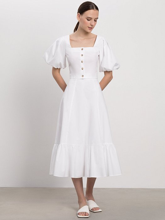 Юбка длины миди: фото №6