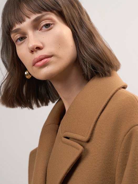 Пальто оверсайз шерстяное: фото №5