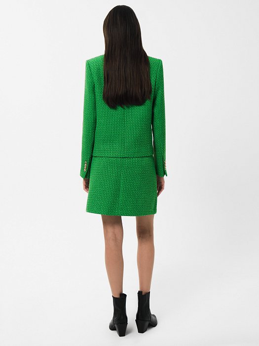 Жакет из фактурной ткани: фото №8