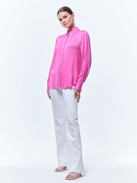 Атласная блуза: фото №8