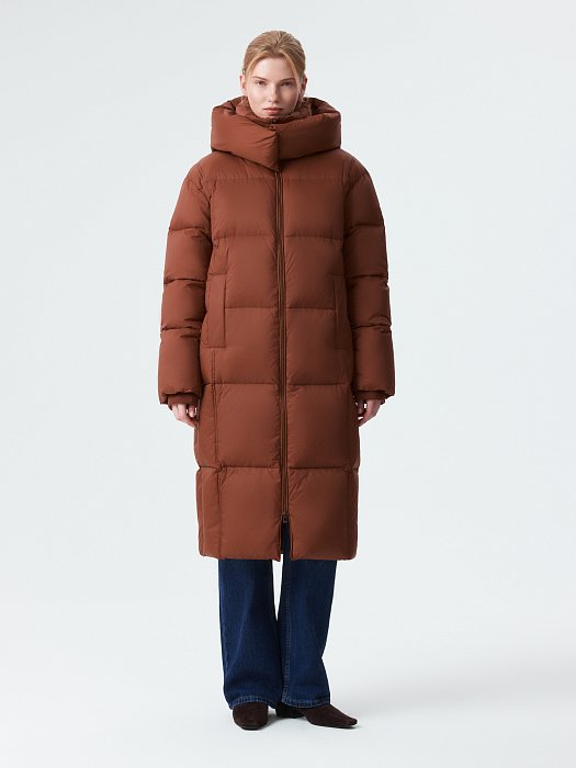 Длинный пуховик : фото №4