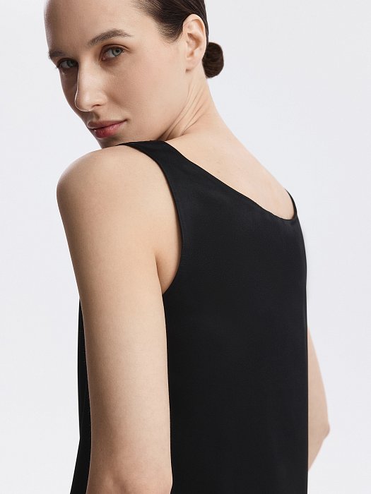 Топ из атласной ткани: фото №4