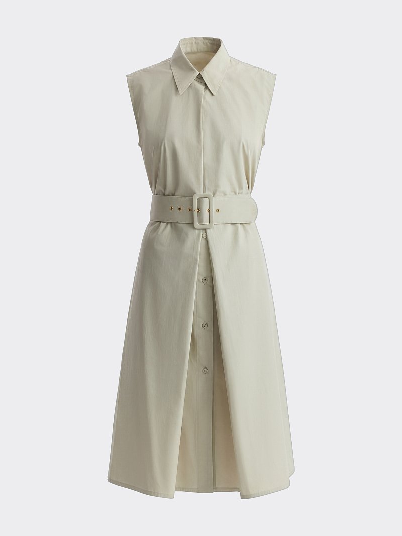 Платье-миди из 100% хлопка