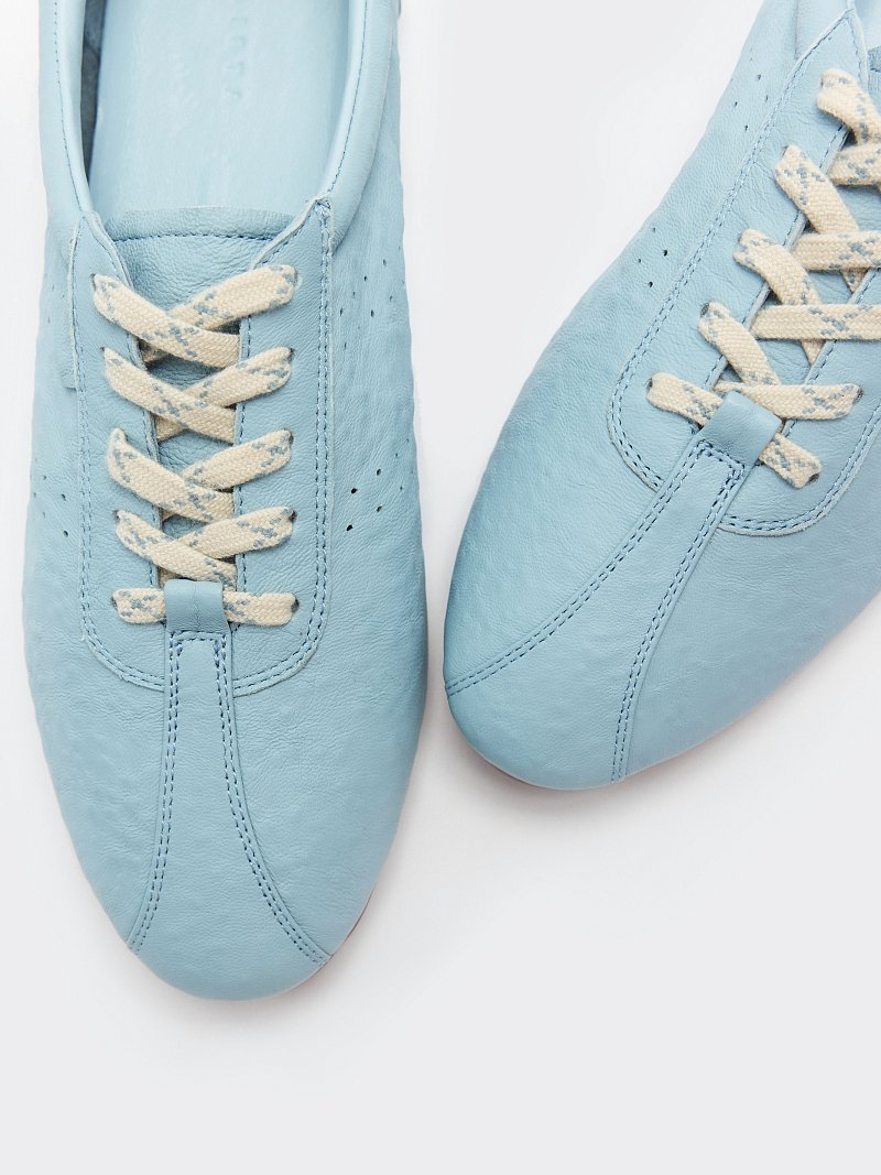 Кроссовки из натуральной кожи 