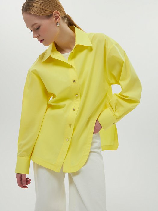 Рубашка с асимметричным низом: фото №5