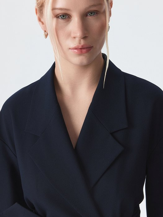 Жакет с поясом: фото №3