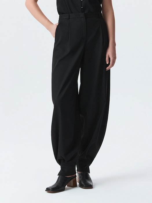 Шаровары из костюмной ткани: фото №3