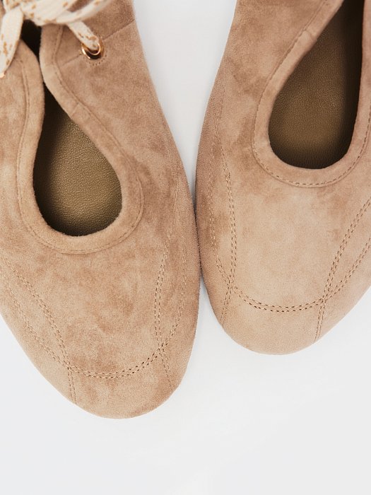 Балетки из натуральной замши: фото №6