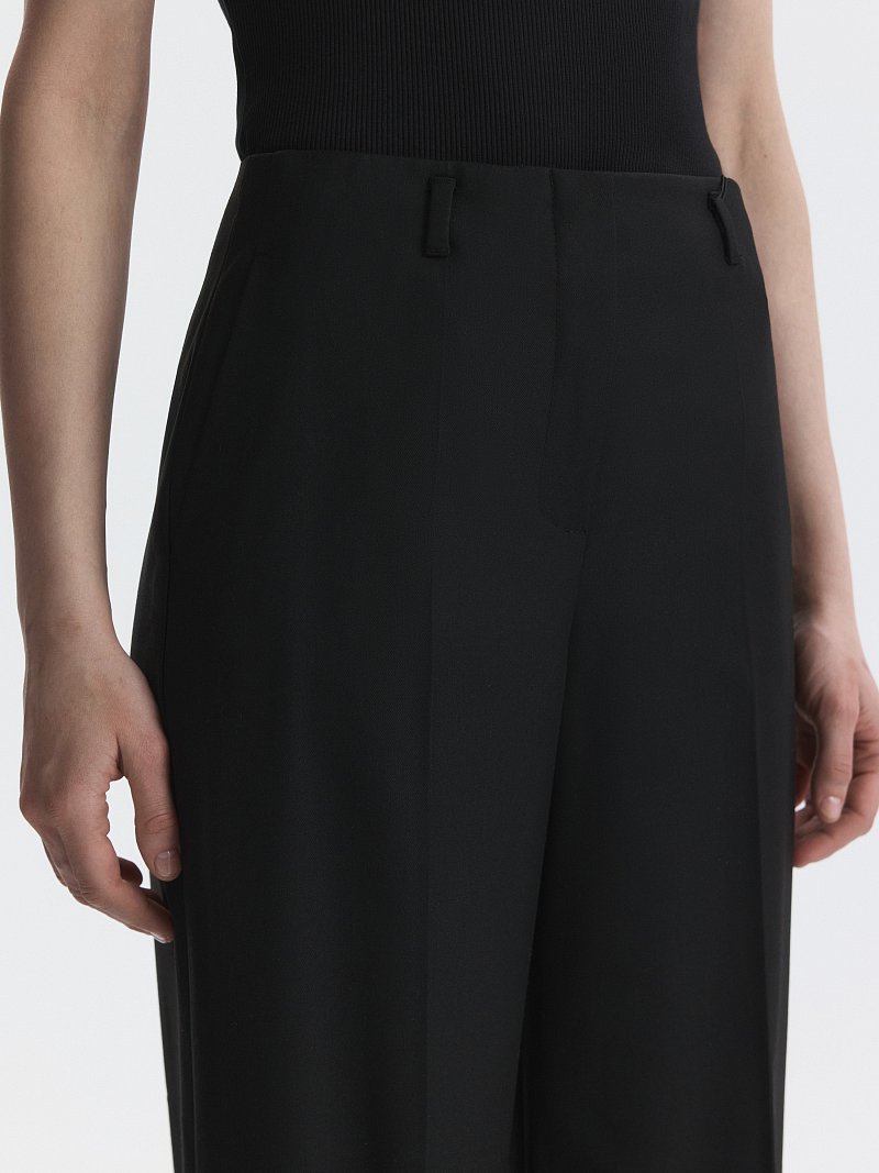 Брюки прямого кроя