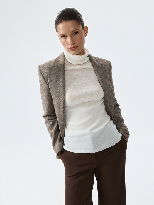 Водолазка с шерстью мериноса: фото №5