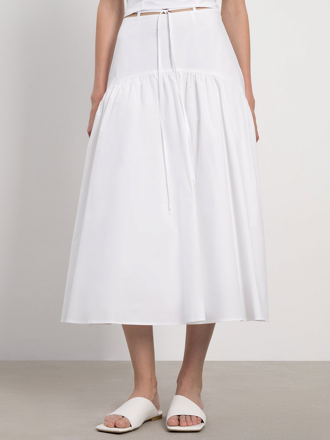 Ярусная юбка со сборкой : фото №1