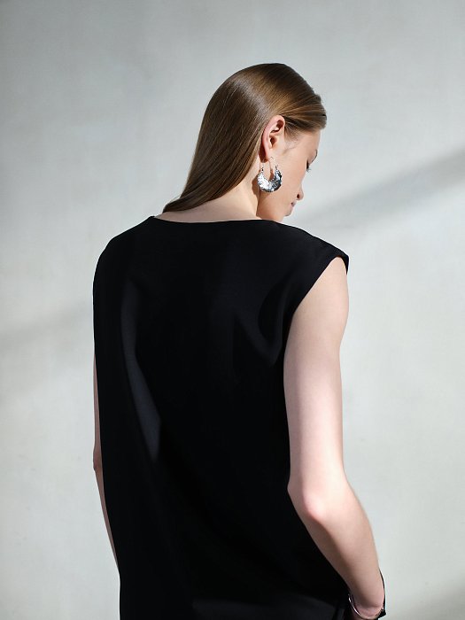 Топ прямой с V-вырезом: фото №4