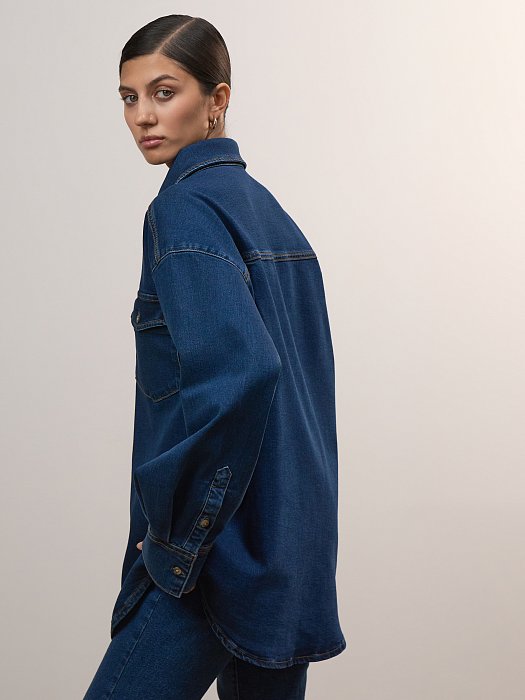 Джинсовая рубашка: фото №6