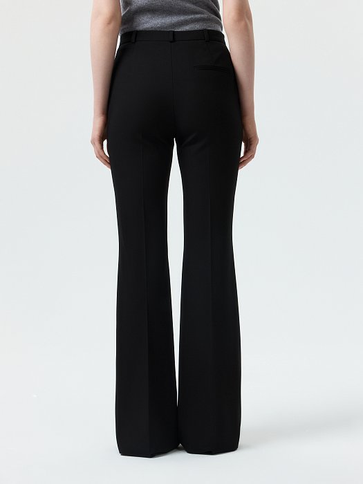 Расклешенные брюки из вискозы: фото №4
