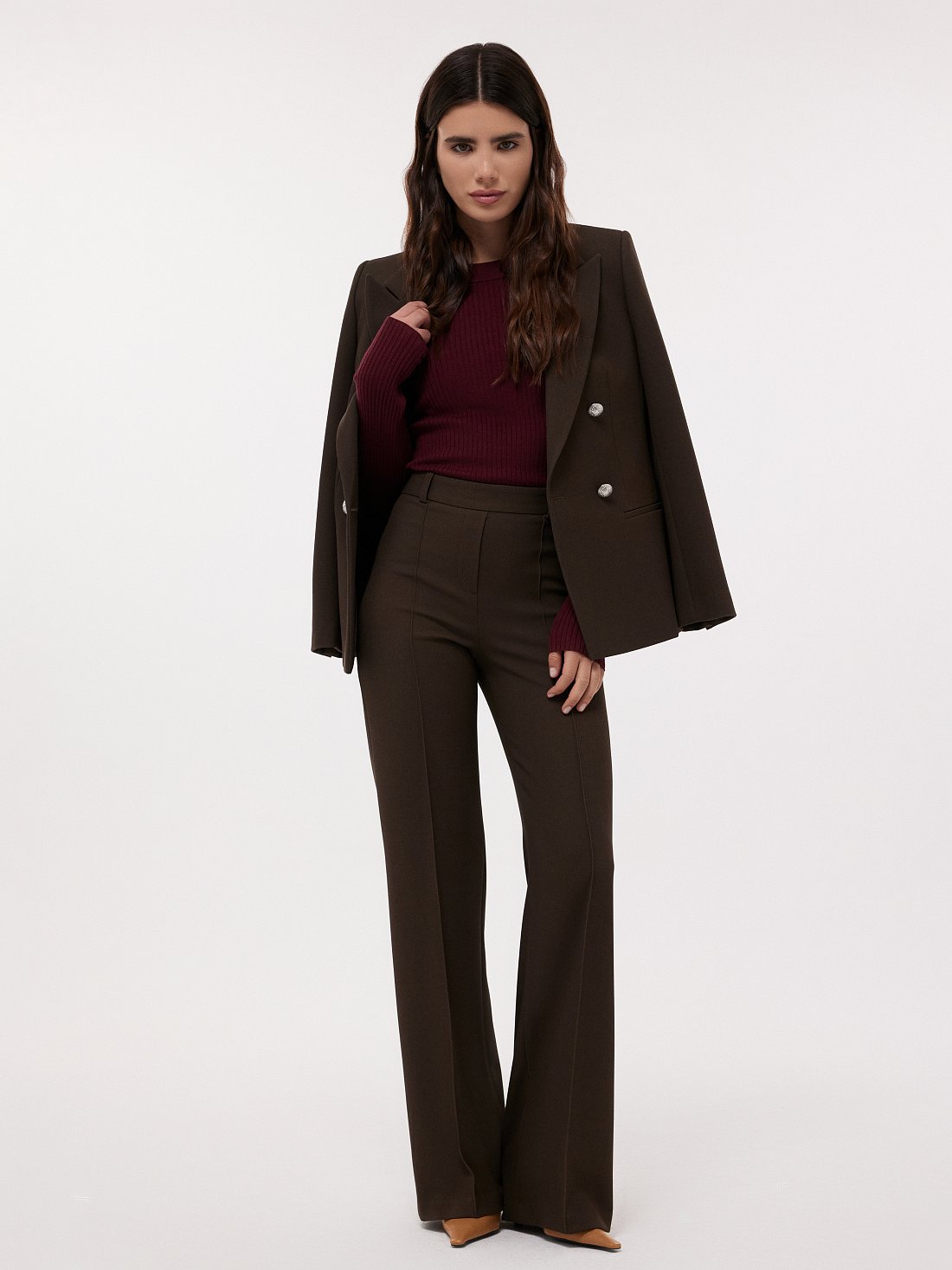 Костюмные брюки со стрелками: фото №1