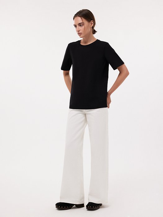 Базовая футболка из вискозы: фото №4